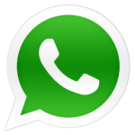 A green whatsapp logo on a black background indicating a breach report.