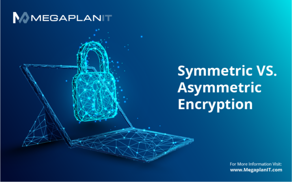 Blog describing the difference between symetric and asymetric encryption.